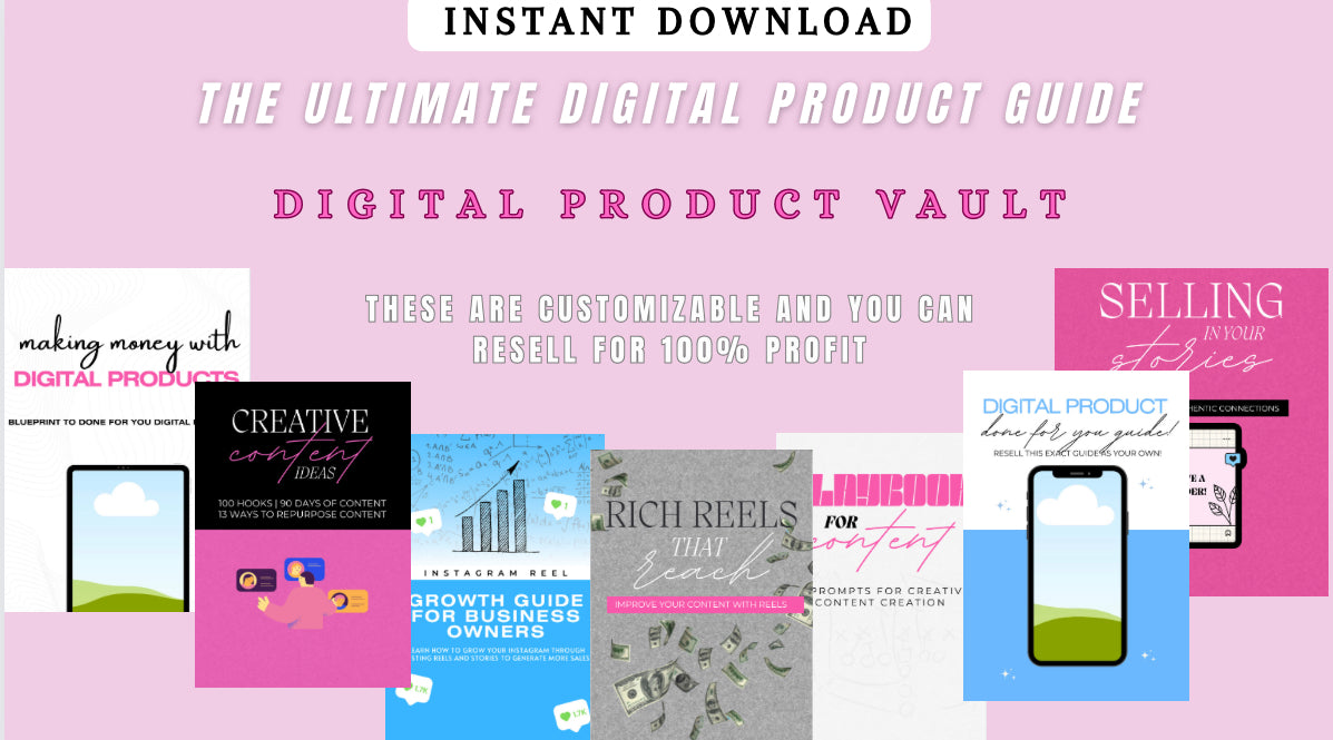 Digital Product BOSS Bundle (With Resell Rights)