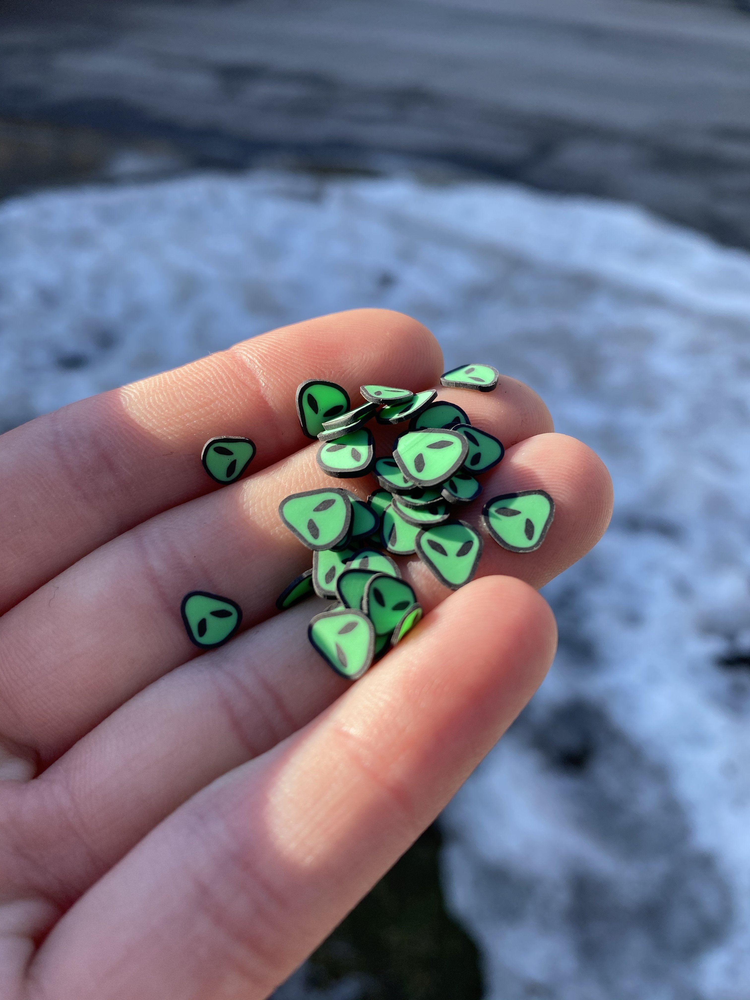 Alien Polymer Clay Slices