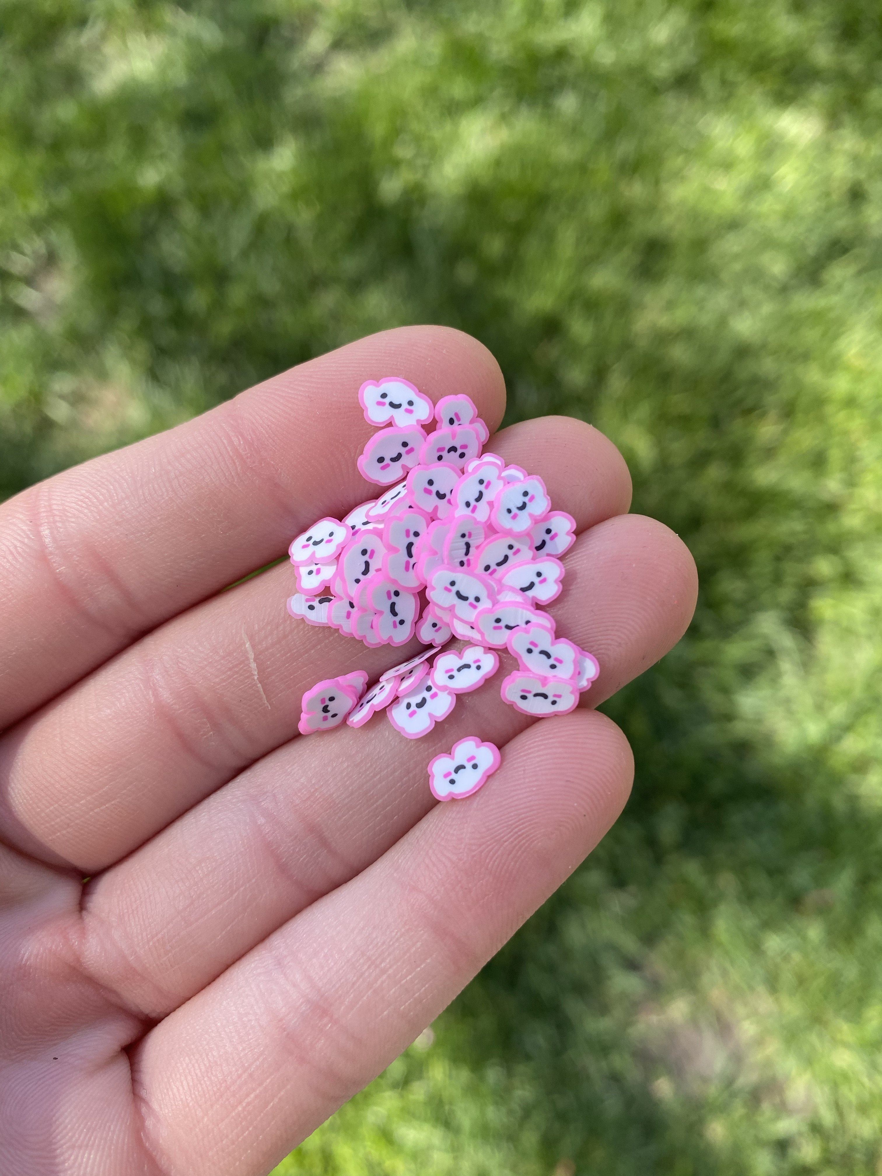 Pink Cloud Polymer Slices