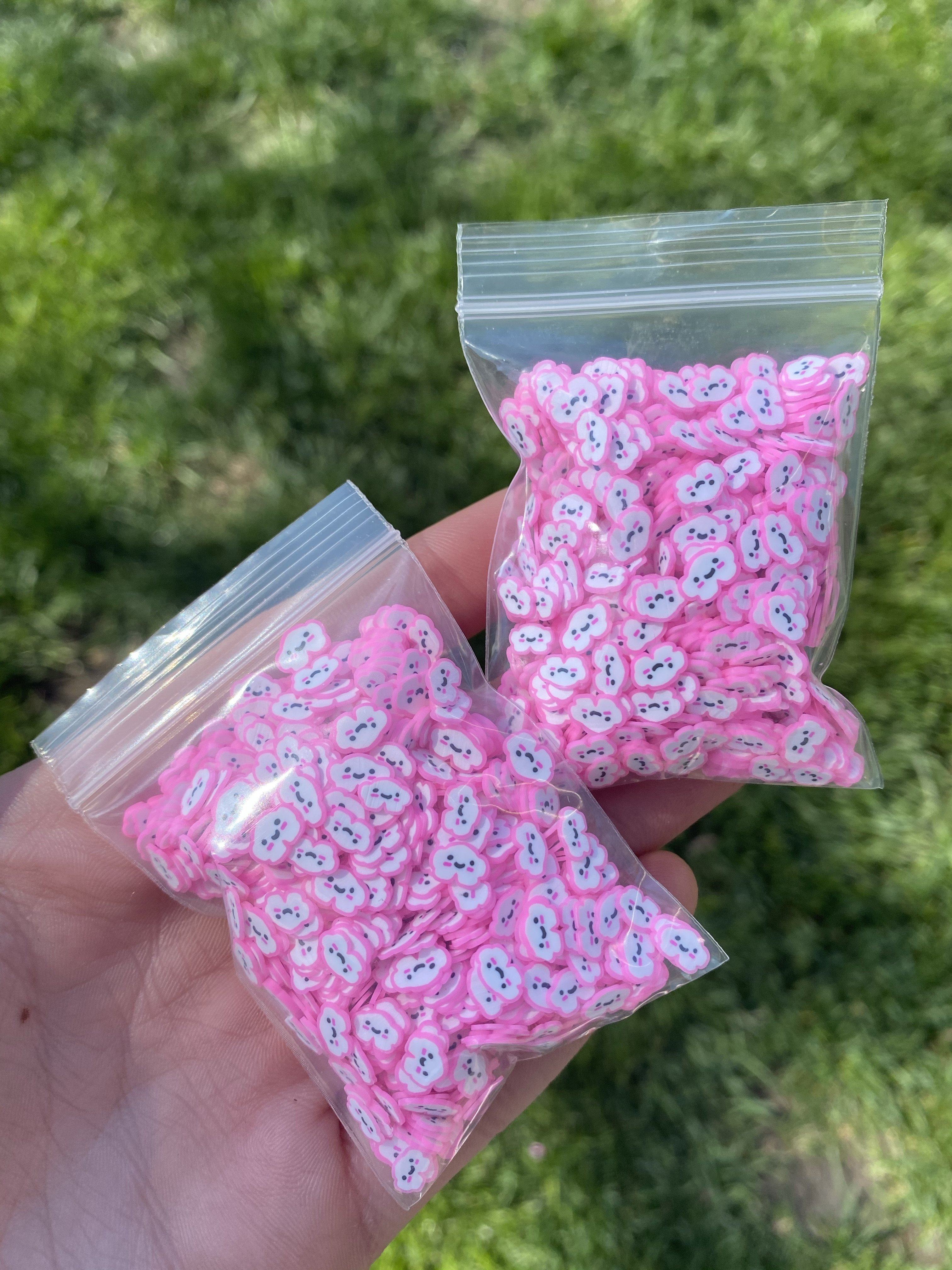 Pink Cloud Polymer Slices